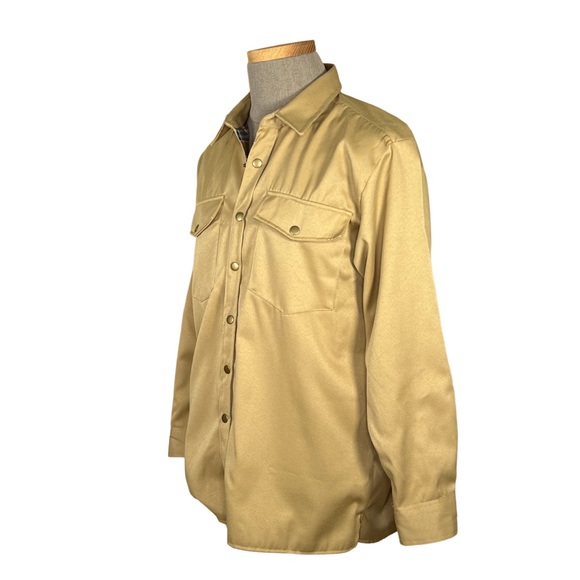 Haband Men’s Flannel Lined Heavyweight Shirt Shacket Medium Like New - Picture 14 of 14